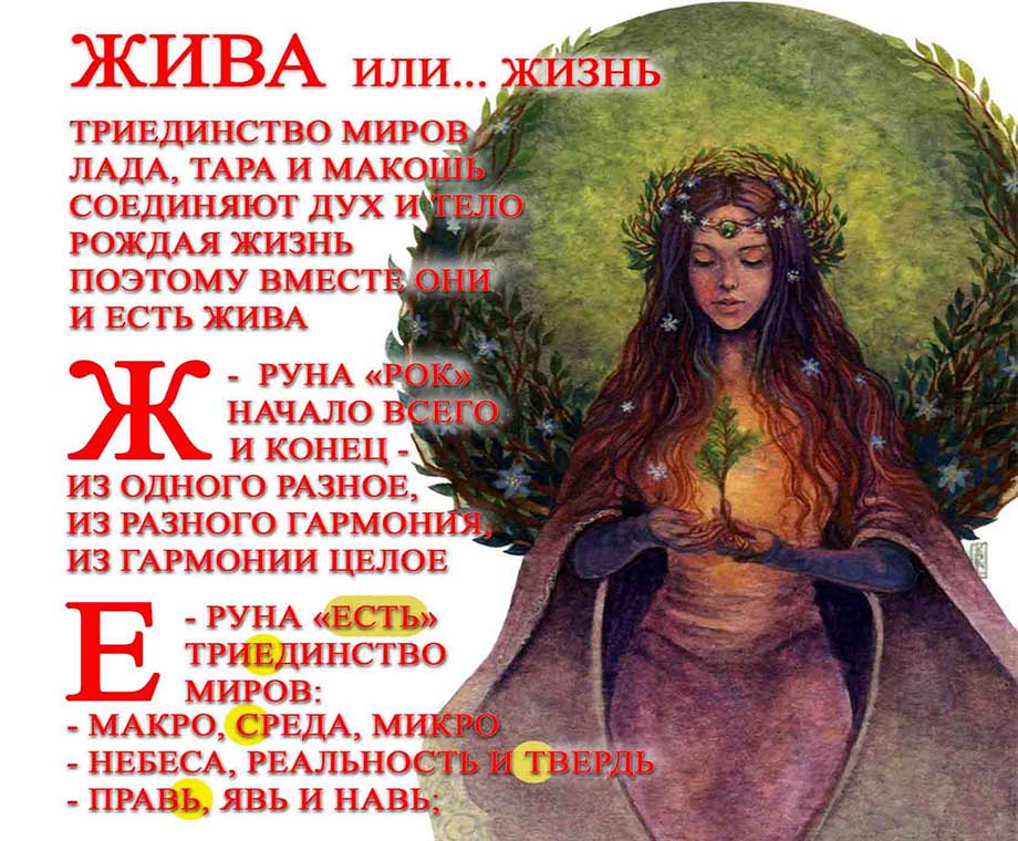 Славянская Богиня Жива